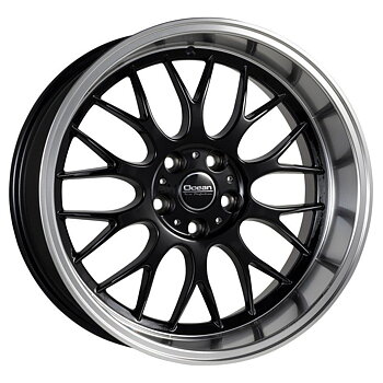 Ocean Wheels Super DTM - 18x8,5 ET6 Hjulpaket - Svart