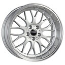 Ocean Wheels Super DTM - 18x8,5 ET6 Hjulpaket - Silver