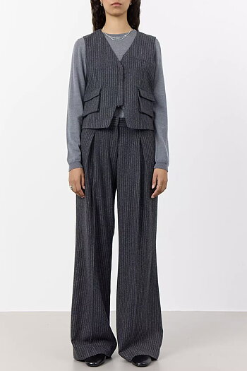 Leveté Room - Iris 3 Waistcoat Dark Grey M Combi