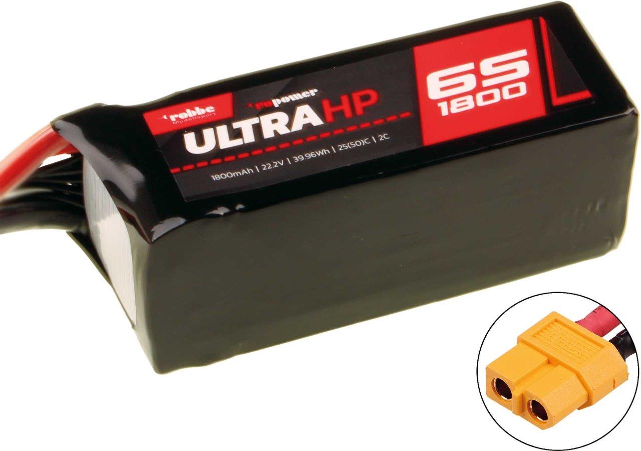 Robbe RO-POWER ULTRA HP 1800MAH 22.2 VOLT 6S 25 (50) C