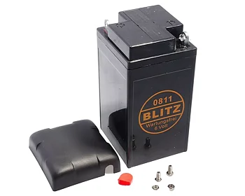 Battery Classic Gel Black 6V 12Ah