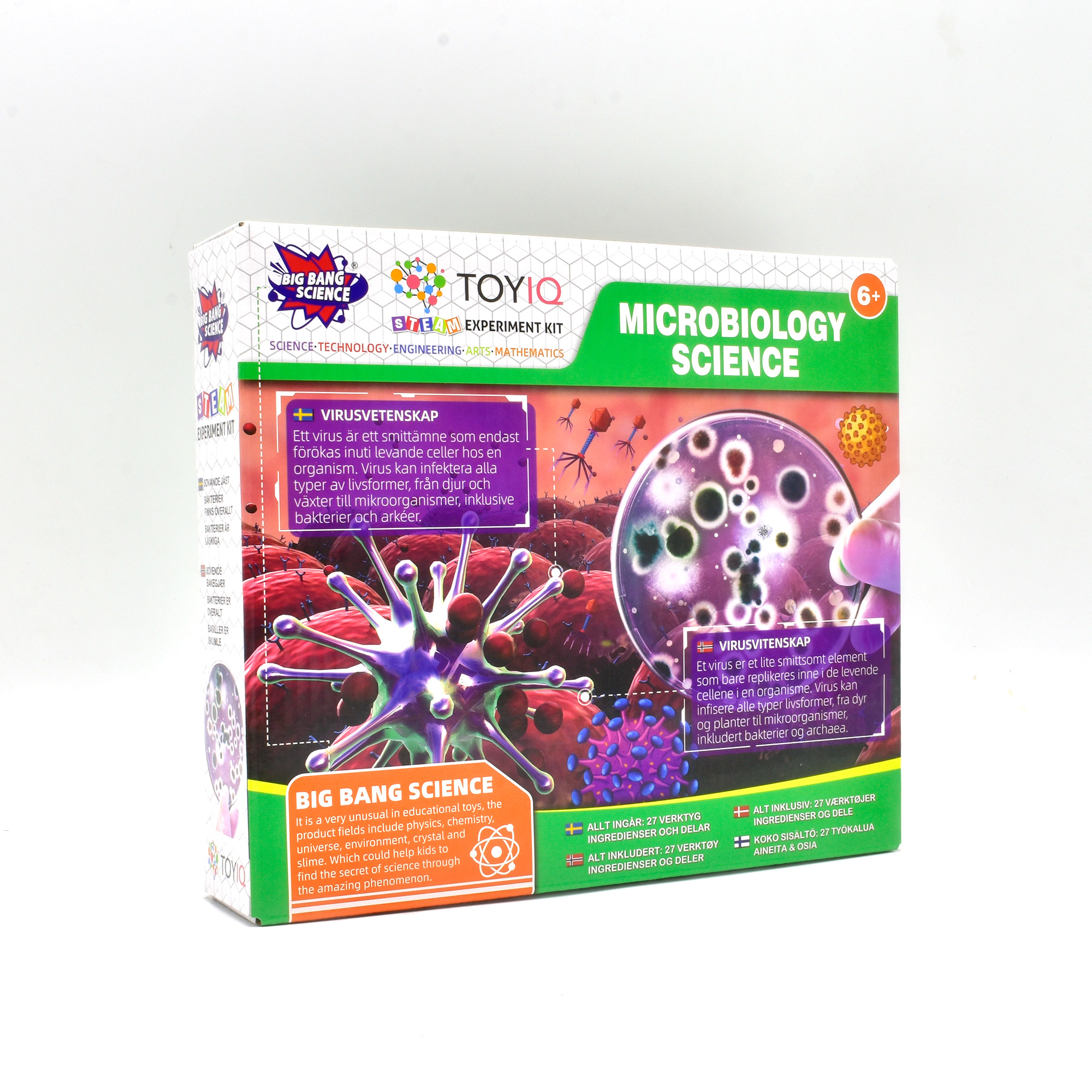 Mikrobiologi experimentkit