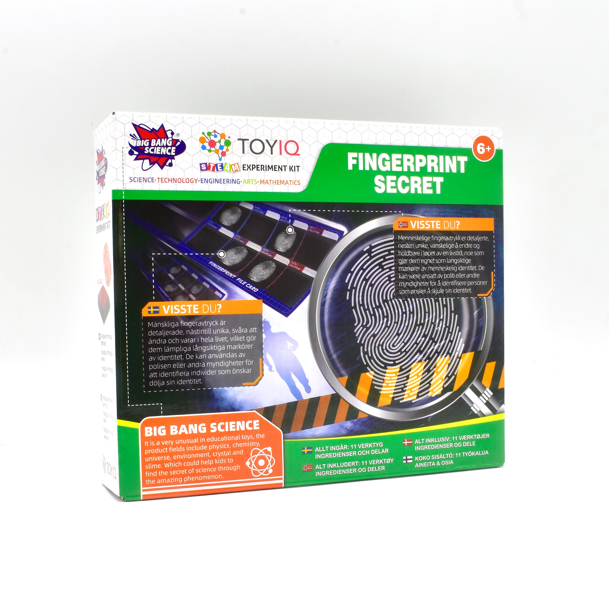 Experimentkit - Fingerprint Secret