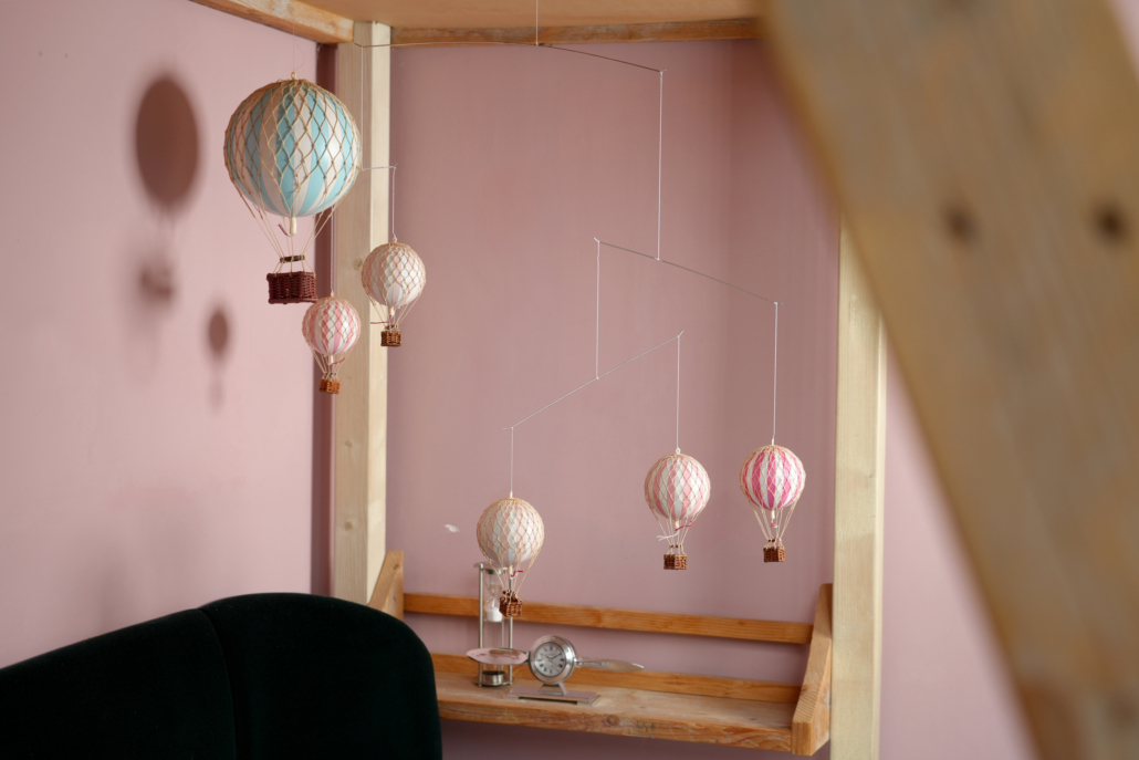 Mobil Luftballonger Rosa - 2