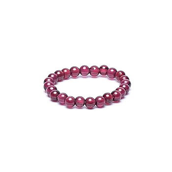 Ring granat elastisk  3 cm