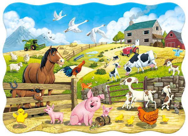Animals on the Farm, 30-bitarspussel (B-03815)