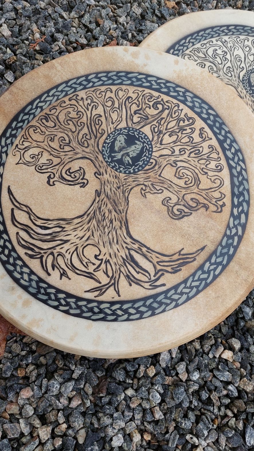 Yggdrasil Rund Schamantrumma  - 50cm - 6