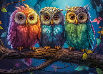 Three Little Owls, 260-bitarspussel (B-27651)