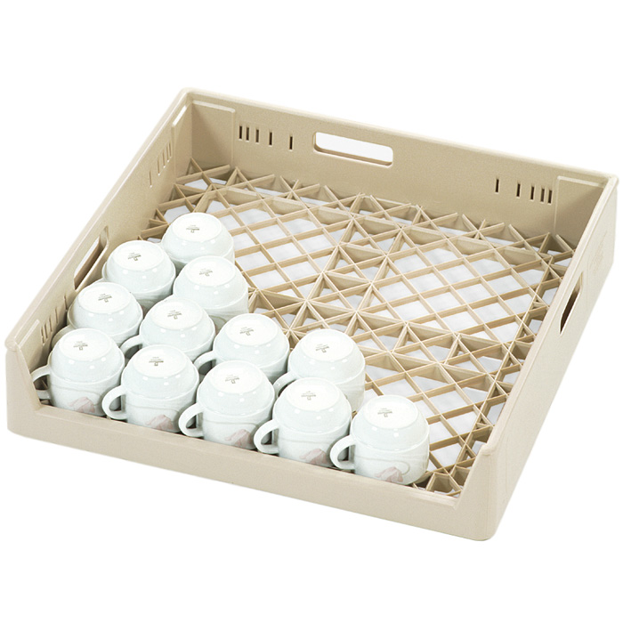 Servicediskkorg för koppar och glass 50x50cm korg