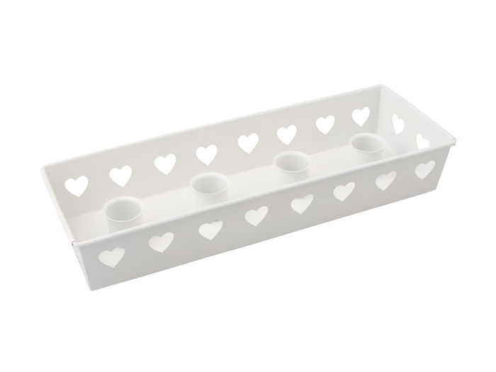 Advent Candleholder box metal - 2