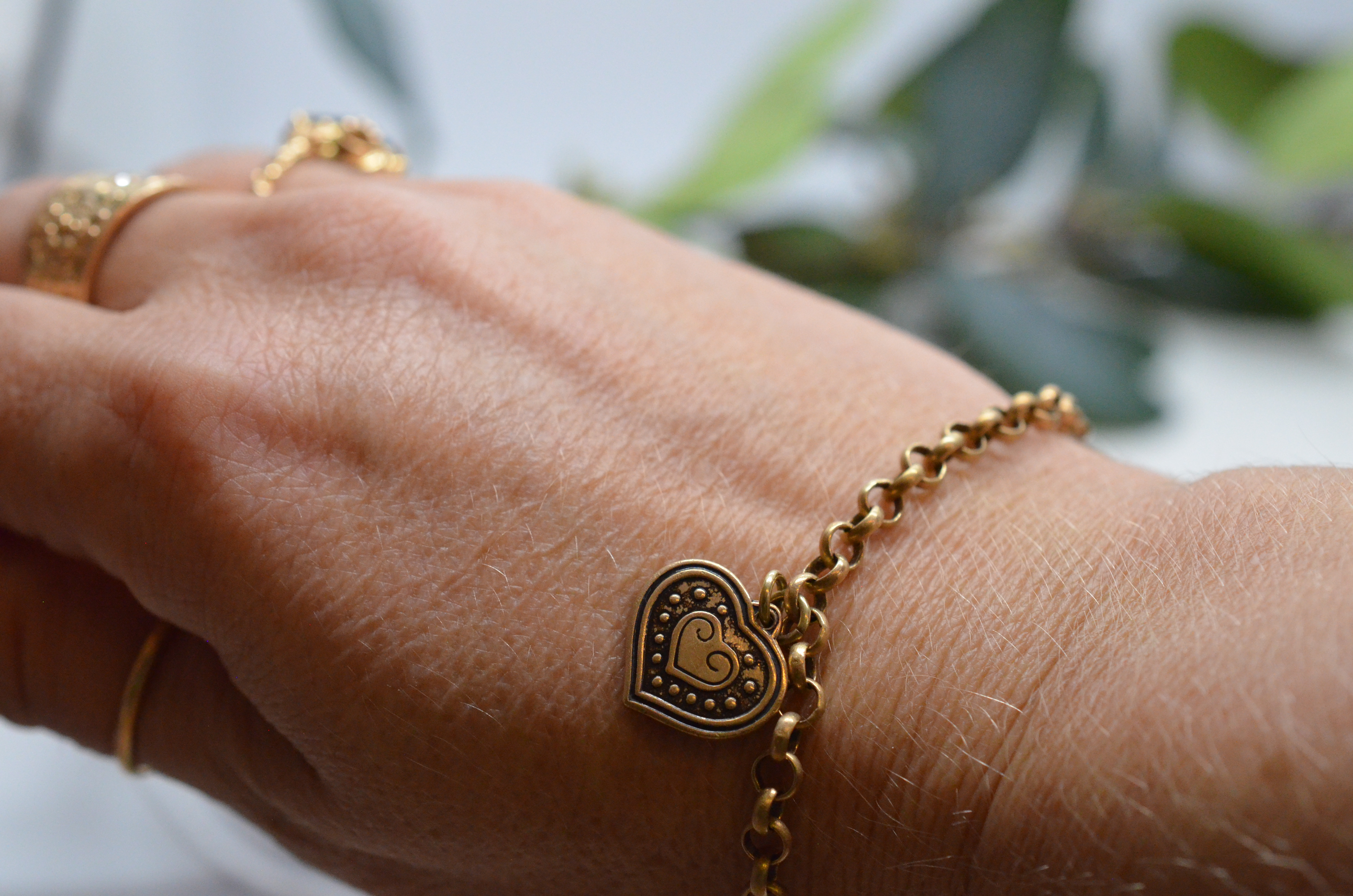 Second Hand Kalevala "Eura Heart", bronze bracelet - 3