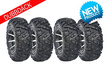 Knight 25" Däckpaket Dubbdäck
