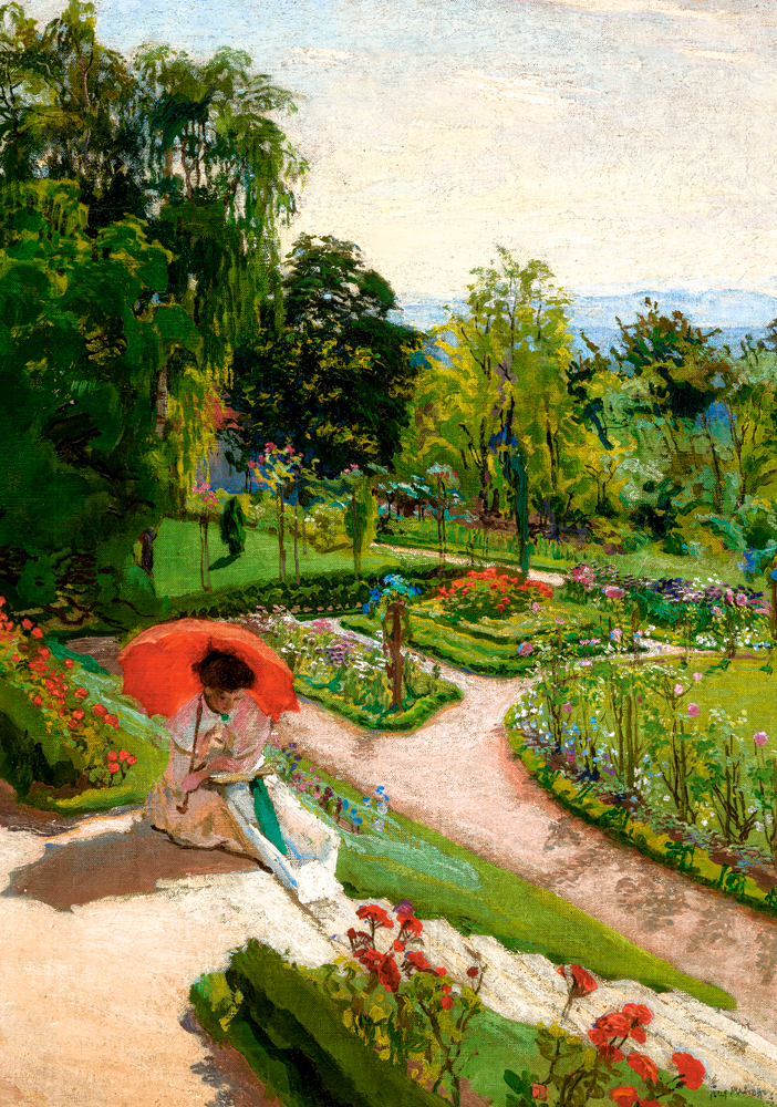 Red Umbrella, Józef Mehoffer, puslespil med 500 brikker, Art Collection (B-54046)