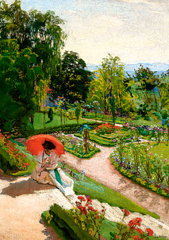 Red Umbrella, Józef Mehoffer, puslespil med 500 brikker, Art Collection (B-54046)