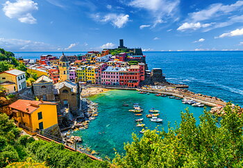 Vernazza, Italy, puslespil med 1000 brikker (C-105298)