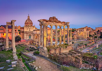 The Roman Forum, Rome, Italy, puslespil med 1000 brikker (C-105304)