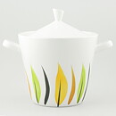 Rörstrand Tureen with Colorful Leaf Decor 22cm (Löv 1960s)