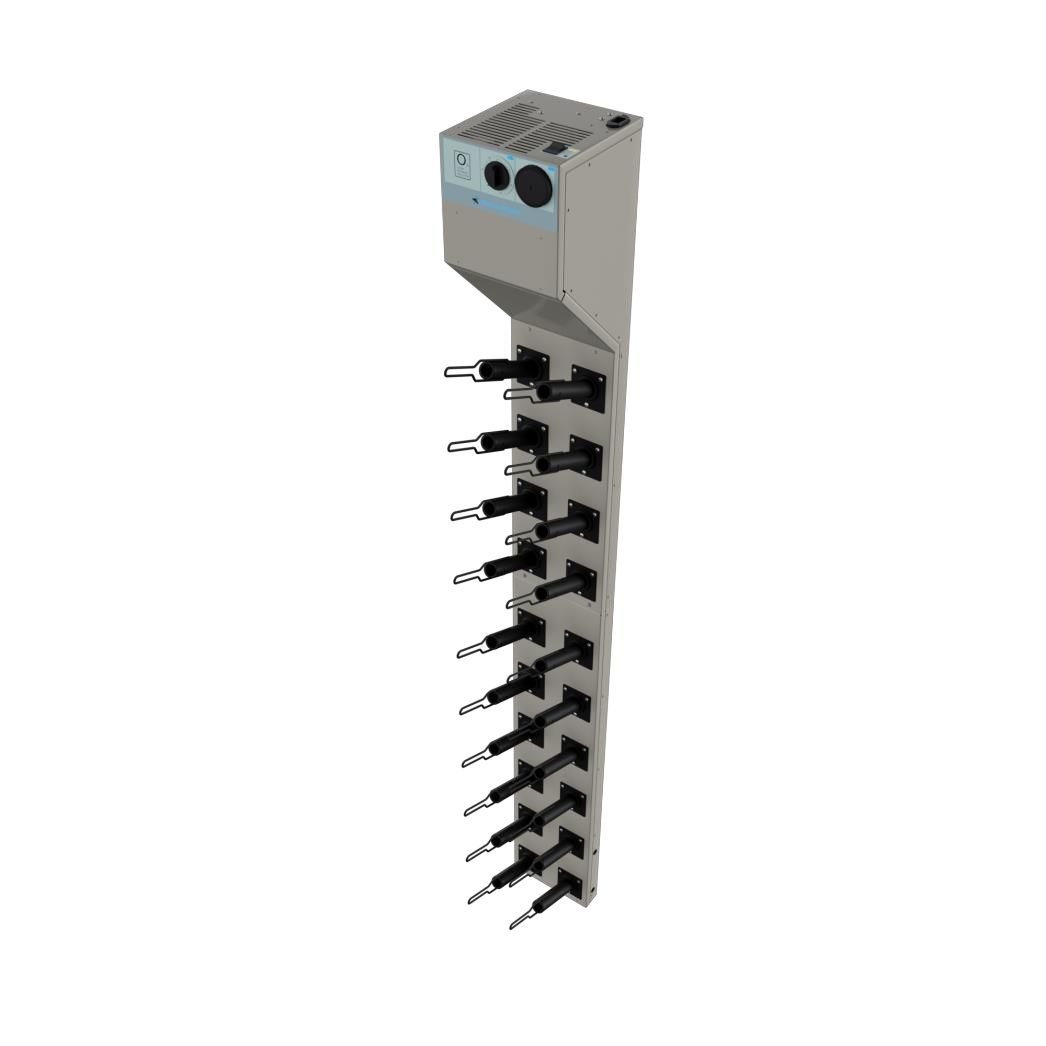 Hanske tørker, veggmontert SOLSTAR 10