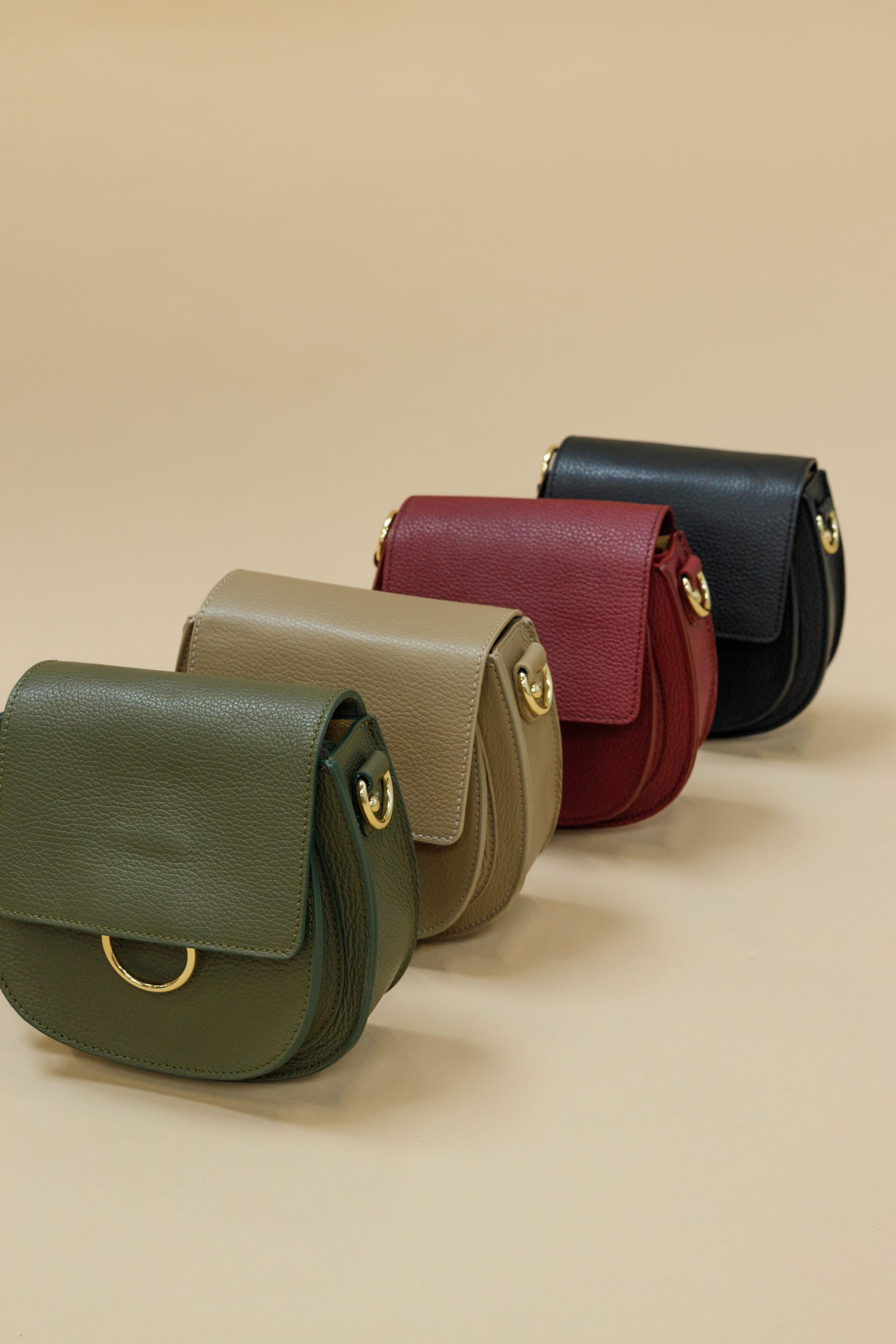 Black Colour - Olivia Crossover Bag Army - 3