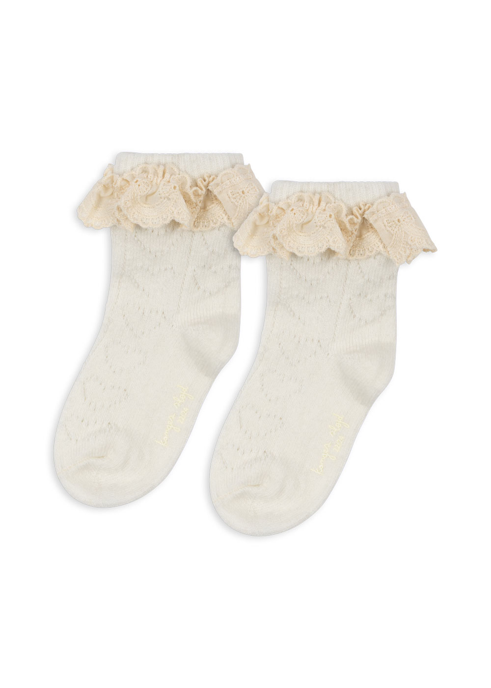 WOOL POINTELLE SOCKS