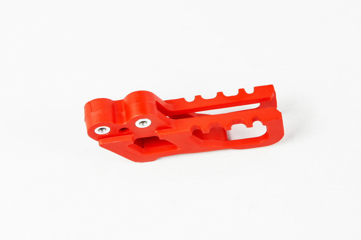 Ufo  Kedjestyrare Röd Honda CR125/250/500 1999-2004,CRF250R 2004,CRF250X 2004,CRF450R 2002-2004
