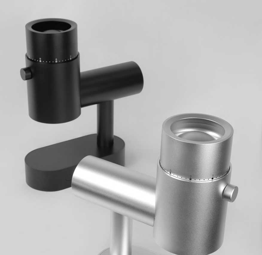 Option-O - LAGOM CASA - Kompakt elektrisk kaffekvarn - 65mm koniska malskivor - Svart - 3