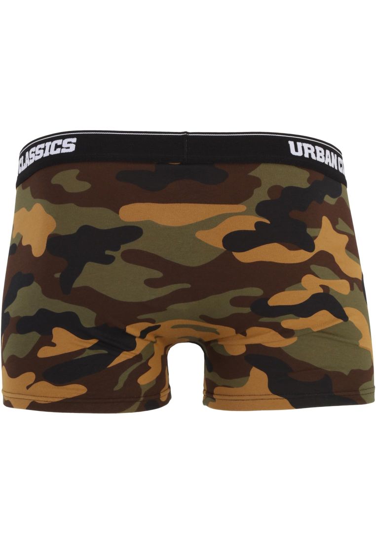 Urban Classics Camo Boxer Shorts 2-Pack - 3