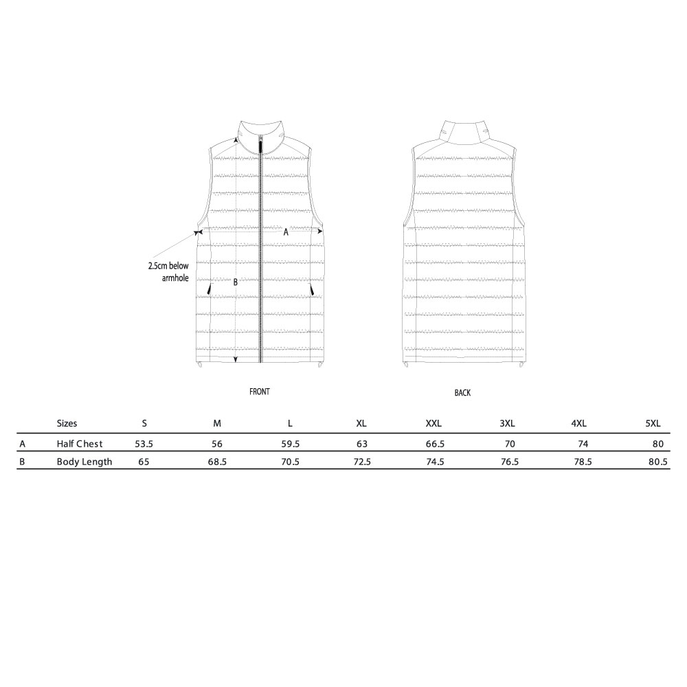 Unisex puffer vest - 2