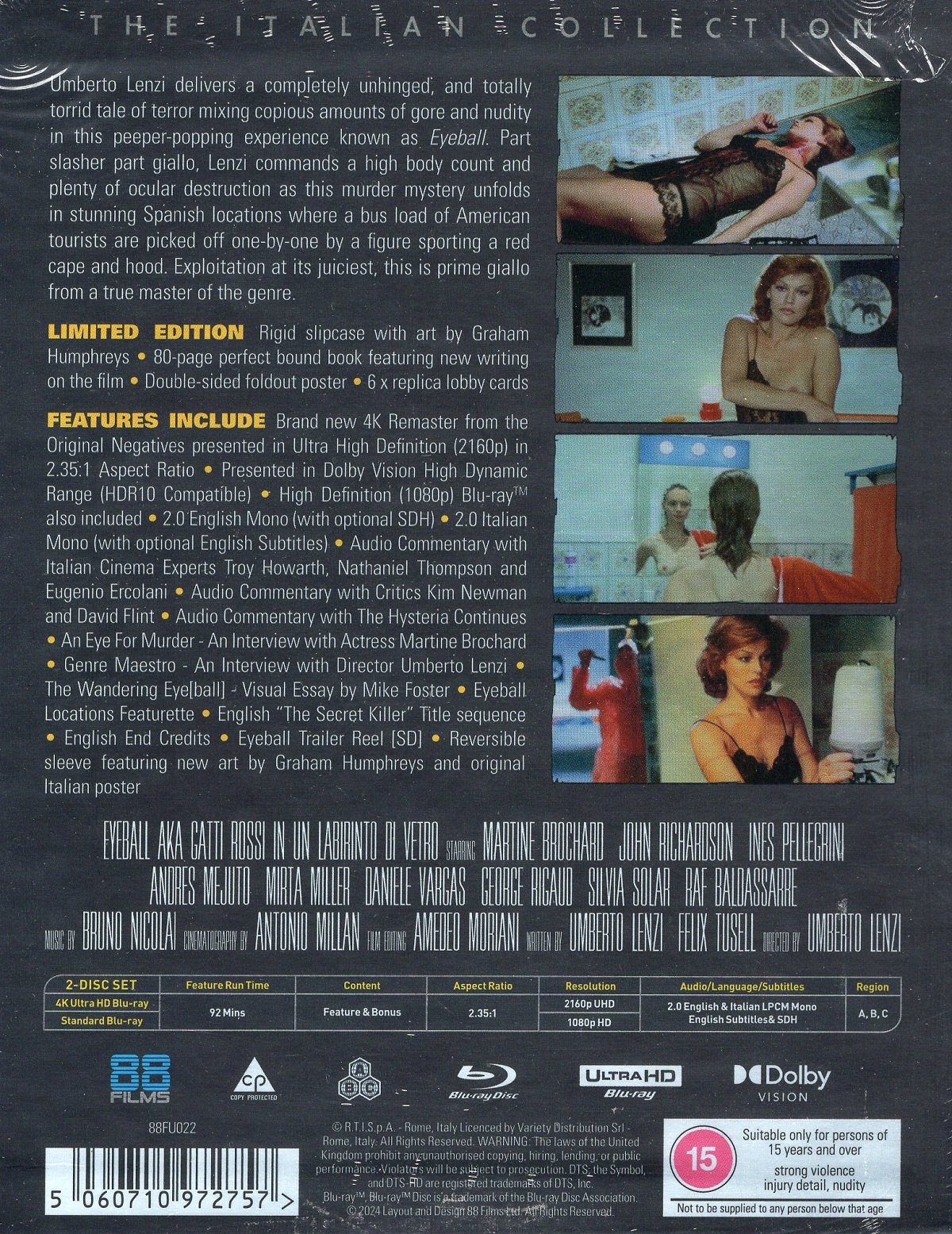 Eyeball (Deluxe Limited Edition) (ej svensk text) (4K Ultra HD + Blu-ray) - 2