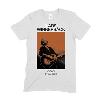 LARS WINNERBÄCK - T-SHIRT, OSLO 24 AUG 2024