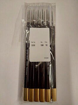Synthetic 10/0 - triangular handle - 12-pack