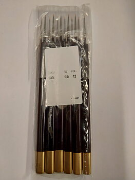 Synthetic 5/0 - triangular handle - 12-pack