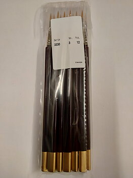 Synthetic 3 - triangular handle - 12-pack