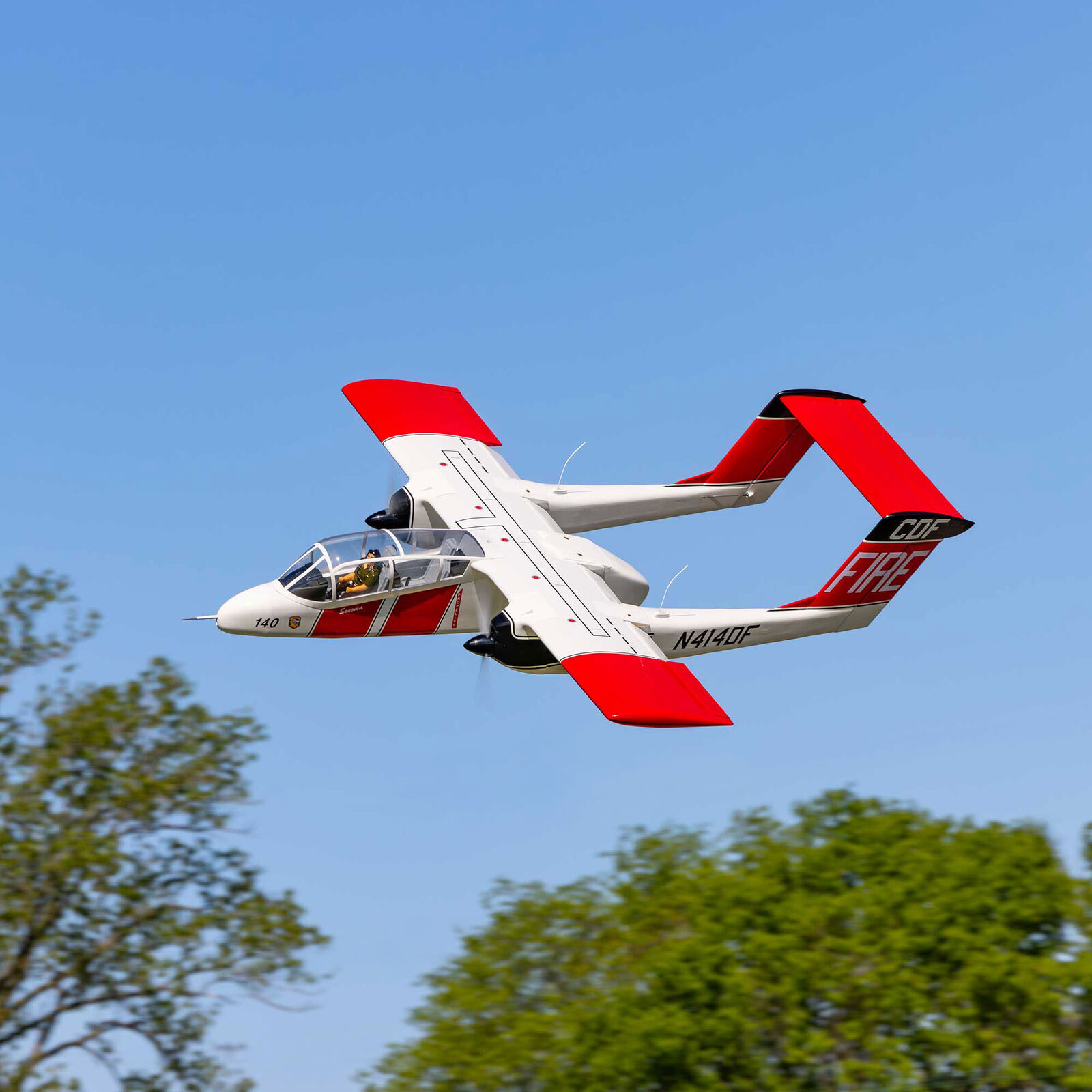 Hangar 9 OV-10 Bronco 20cc ARF, 84 with Landing Gear Set - 9