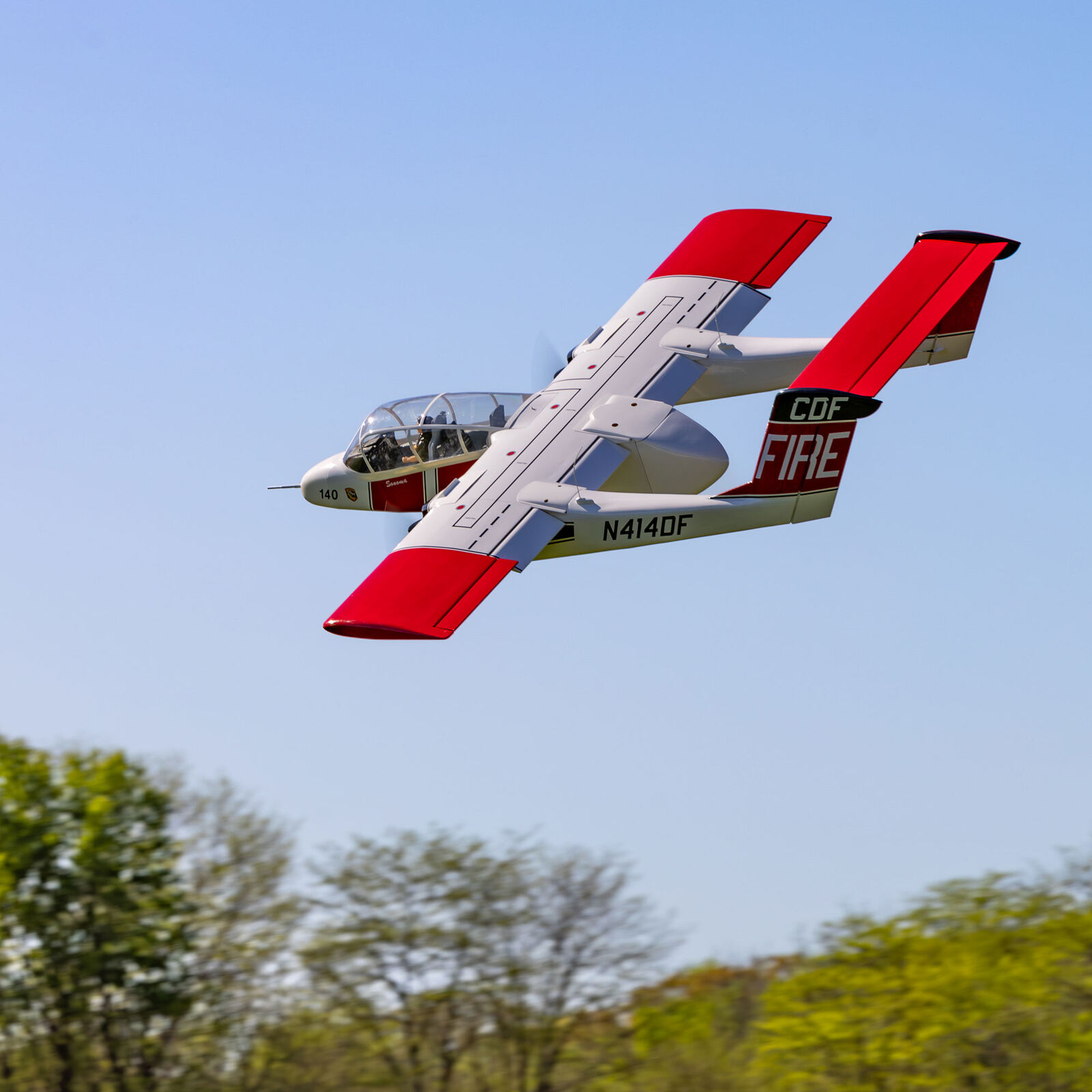 Hangar 9 OV-10 Bronco 20cc ARF, 84 with Landing Gear Set - 14