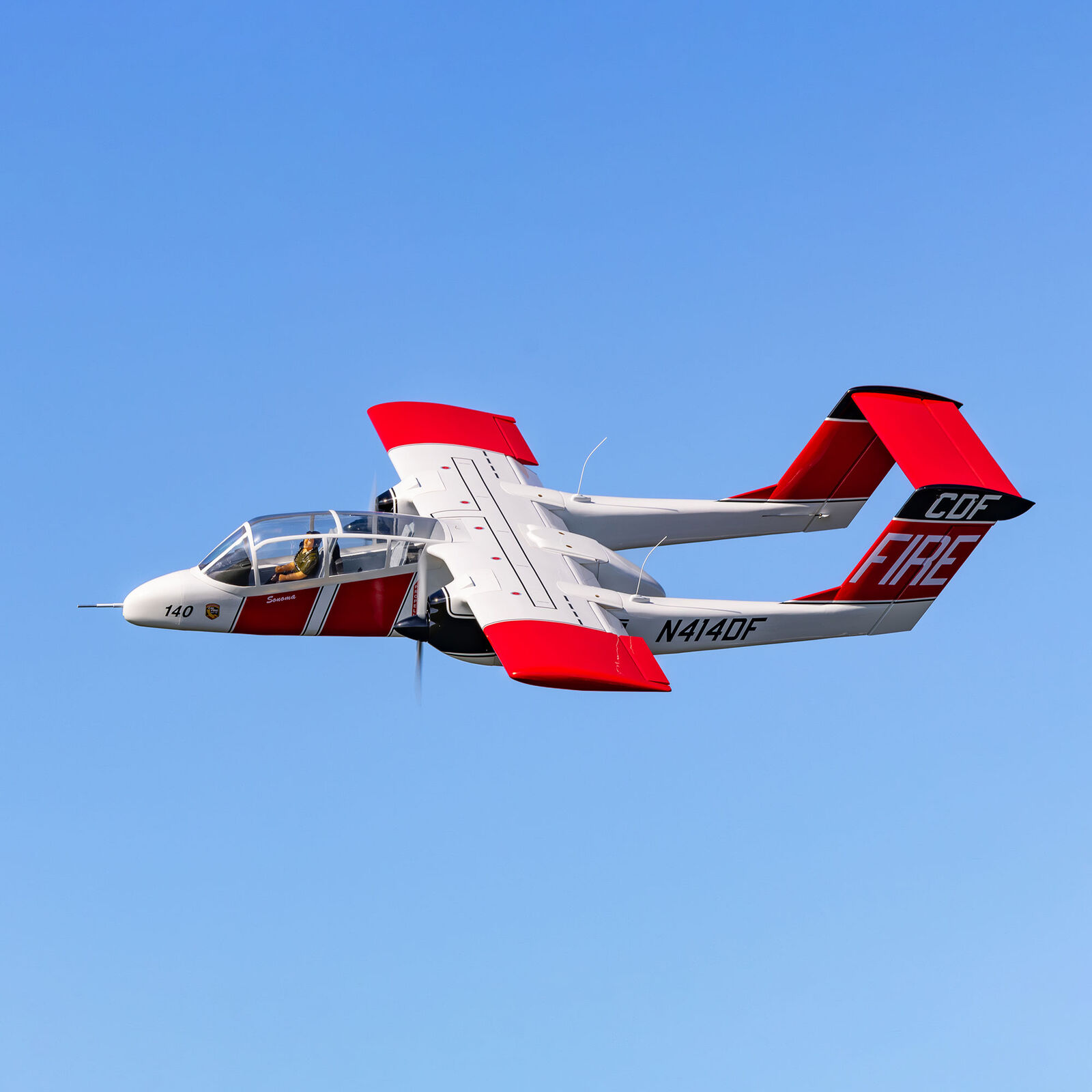 Hangar 9 OV-10 Bronco 20cc ARF, 84 with Landing Gear Set - 12