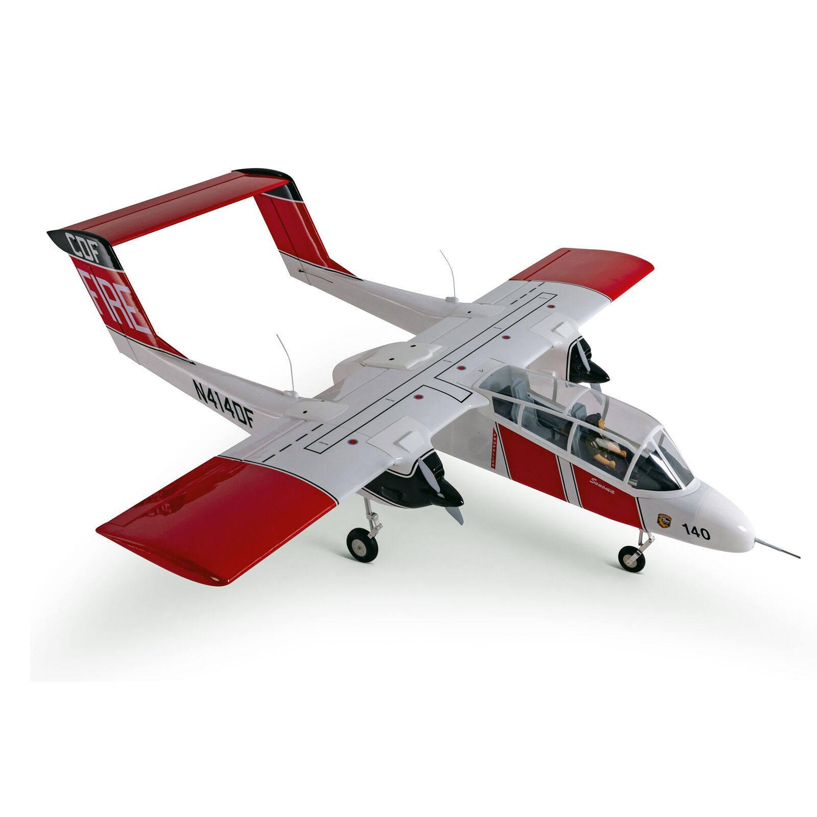 Hangar 9 OV-10 Bronco 20cc ARF, 84 with Landing Gear Set - 6