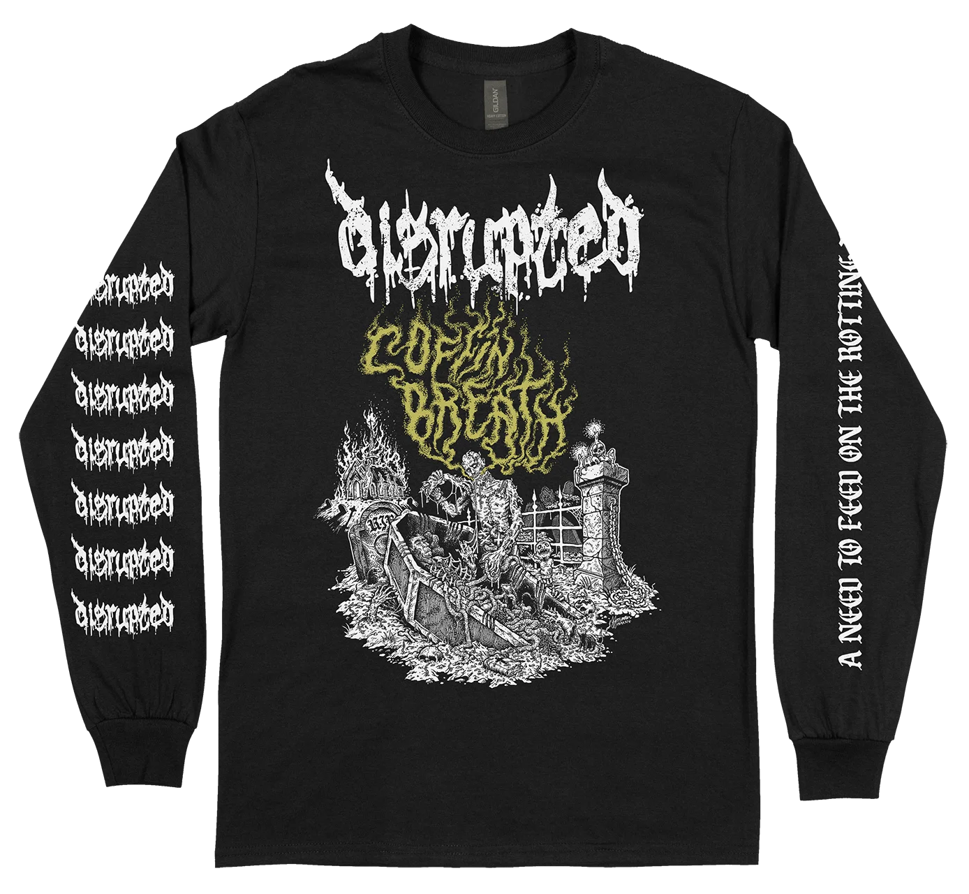 DISRUPTED - Coffin Breath Longsleeve