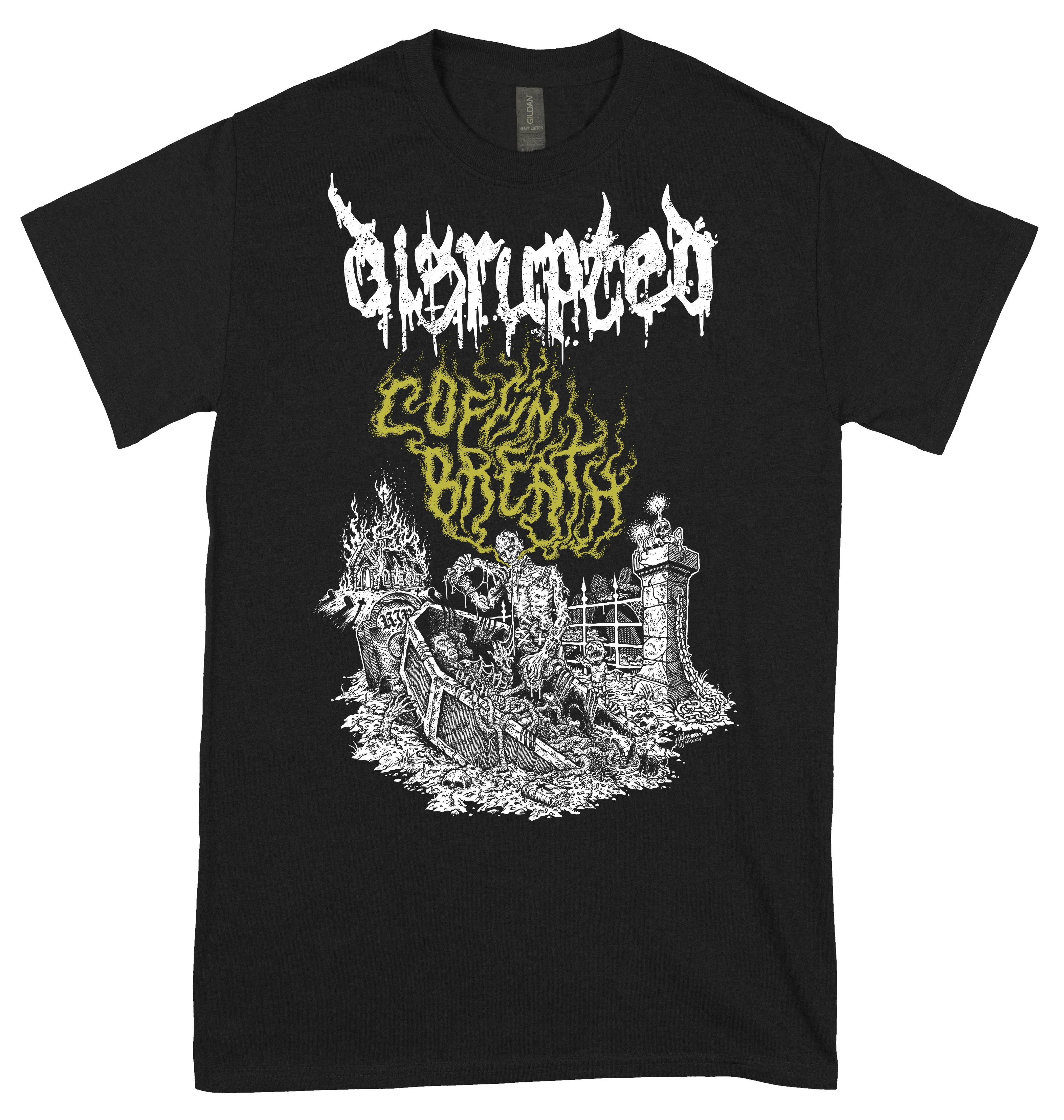 DISRUPTED - Coffin Breath T-shirt