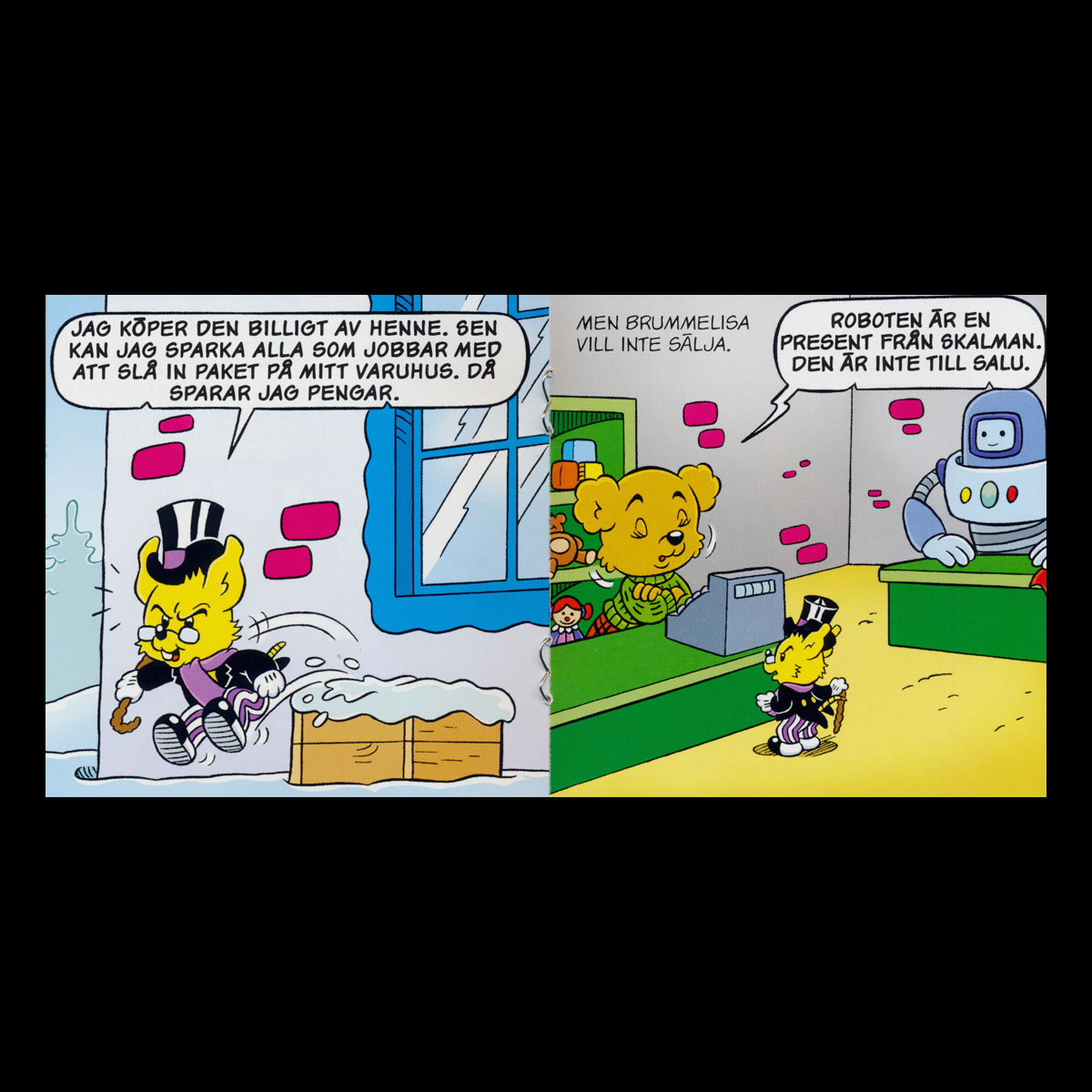JUL I LEKSAKSAFFÄREN - BAMSE MINIBÖCKER - MB267 - 17 - 3