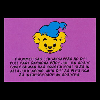 JUL I LEKSAKSAFFÄREN - BAMSE MINIBÖCKER - MB267 - 17