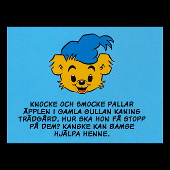 FARLIG FRUKT - BAMSE MINIBÖCKER - MB268 - 5