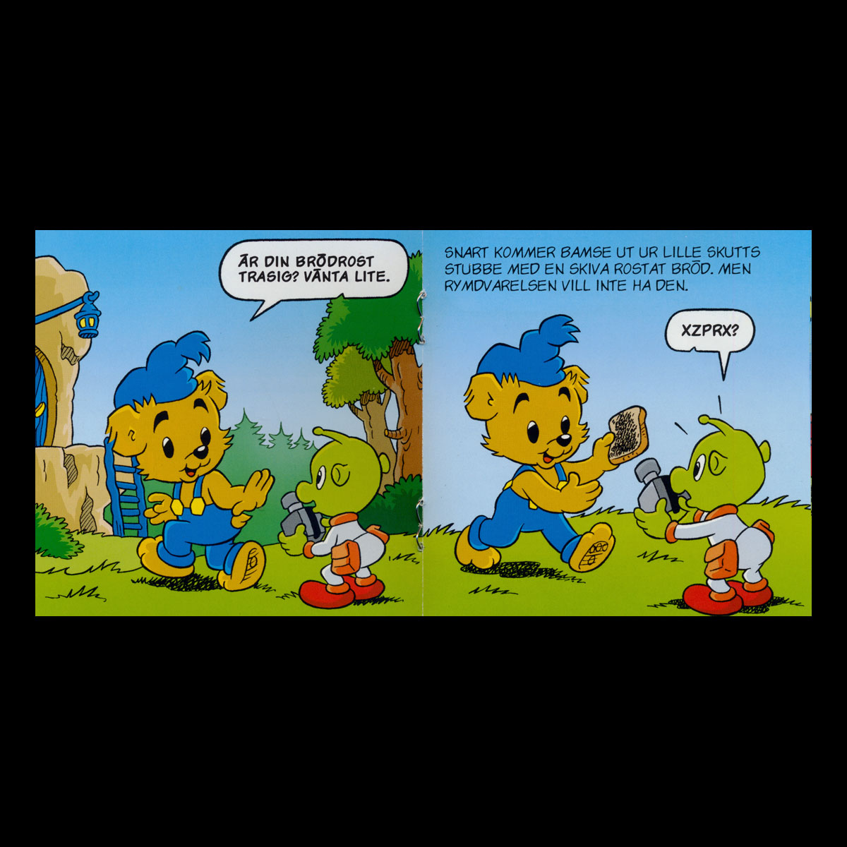 EN OVANLIG GÄST - BAMSE MINIBÖCKER - MB268 - 1 - 3