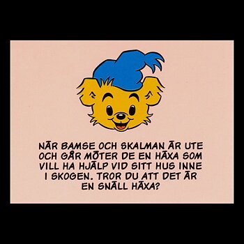 BAMSE OCH HÄXAN ROTNOS - BAMSE MINIBÖCKER - MB269 - 9