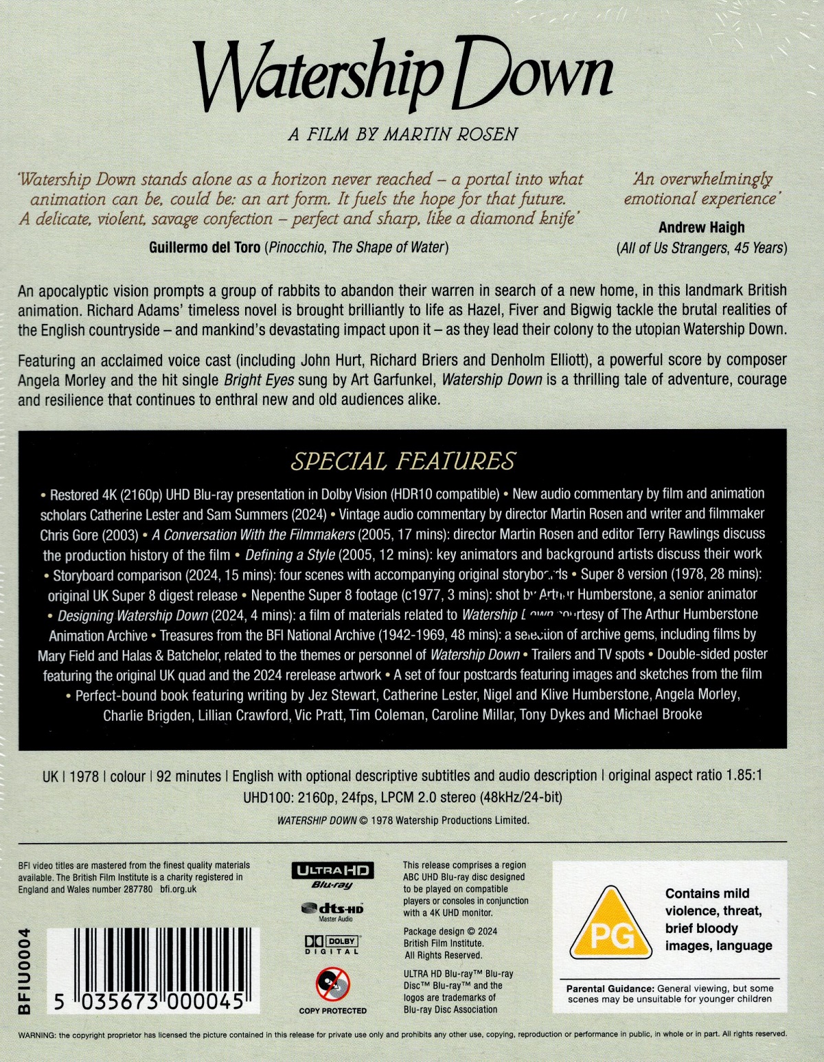 Watership Down (Limited Edition) (ej svensk text) (4K Ultra HD) - 2