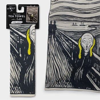 Dry Humour : Tea Towel - Kökshandduk After Dinner Scream