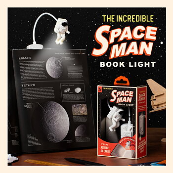 Spaceman : Book Light - It's like nothing on Earth!