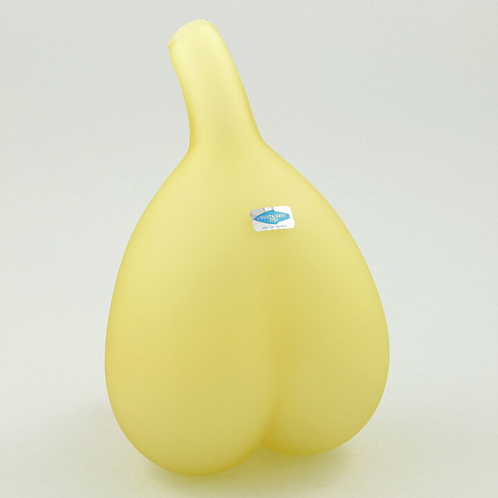 Oiva Toikka (Pro Arte 1989) Yellow Damson Sculpture 16 cm (2)