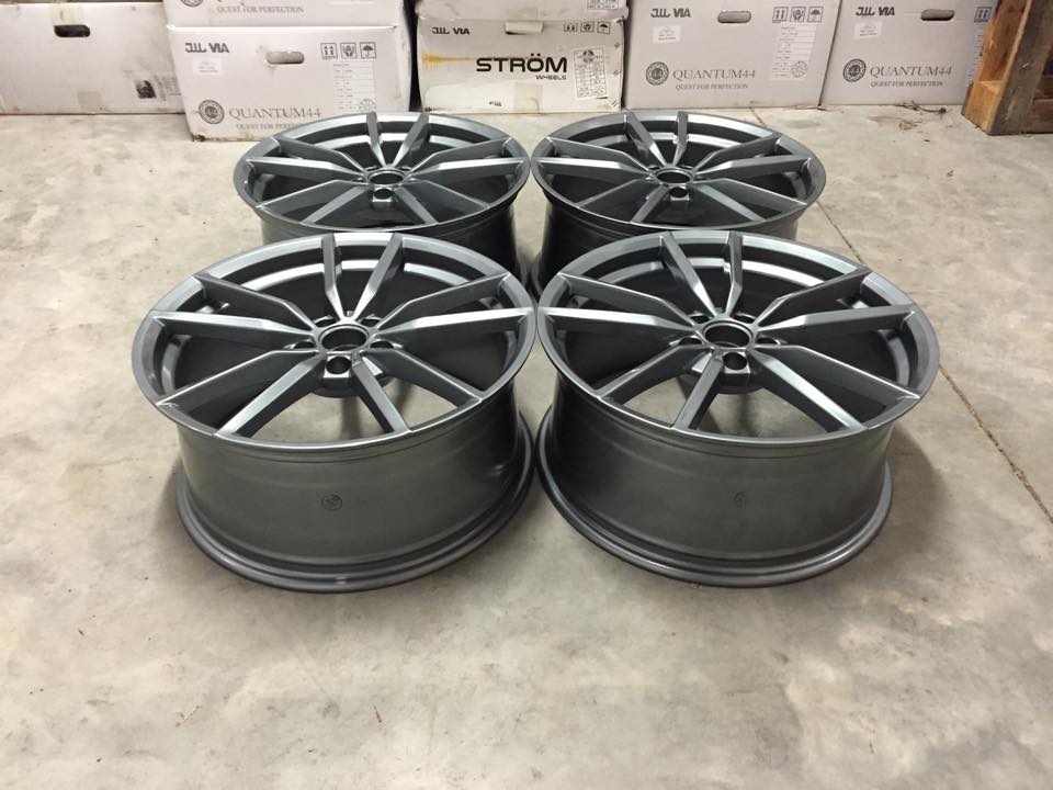19" Pretoria style Gloss grey 5x112 - 3