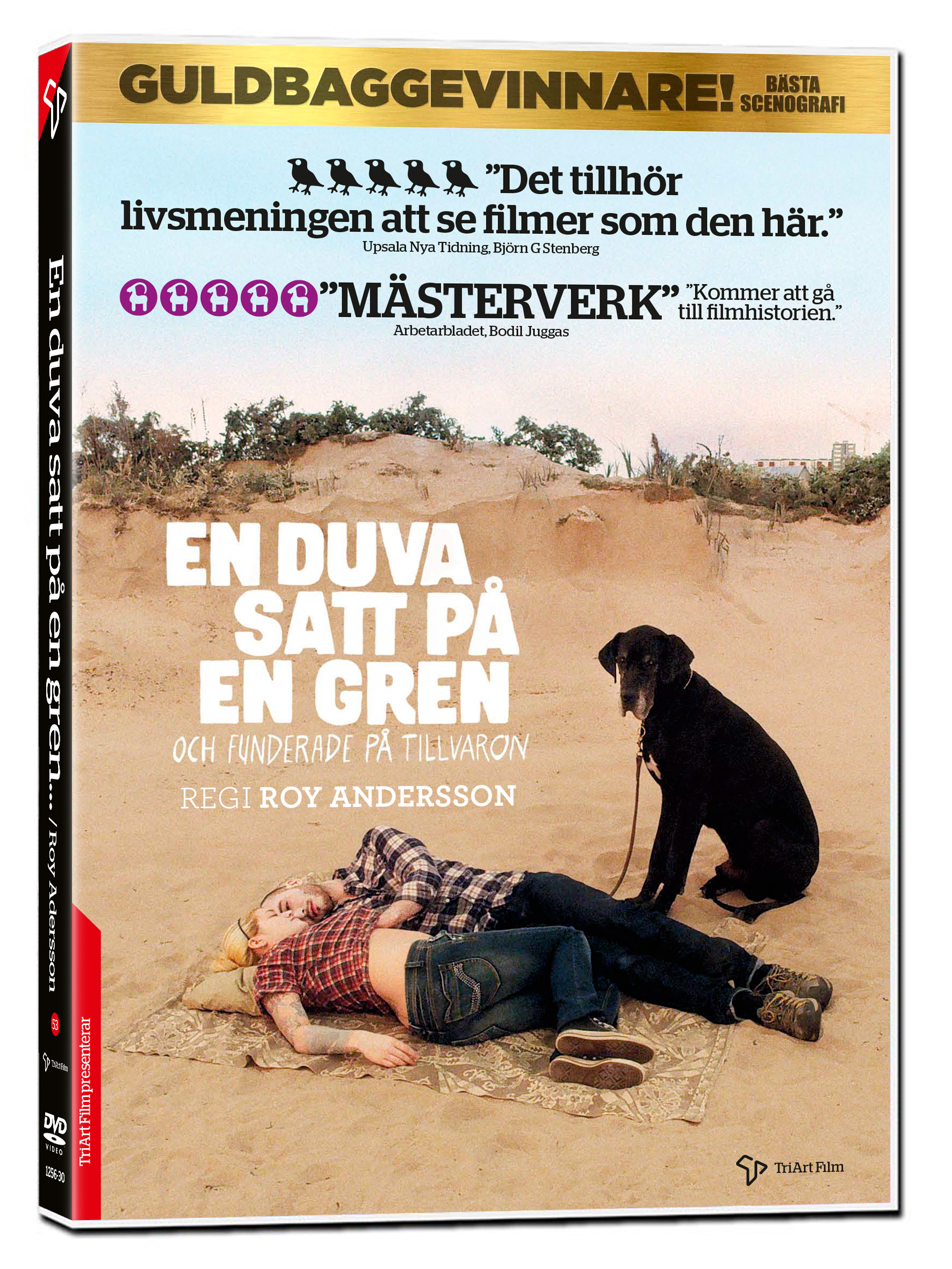 En Duva satt på en gren